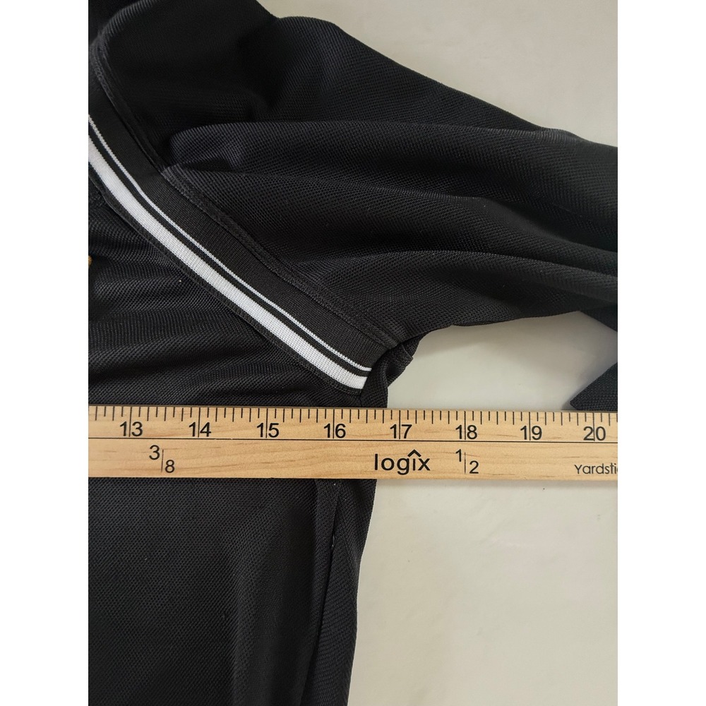 Nike Womens Tennis Pullover Top Black Boxy Dri Fit USA Size M Vintage - Picture 5 of 8